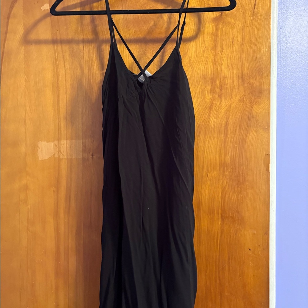 Chic Black Backless Dress